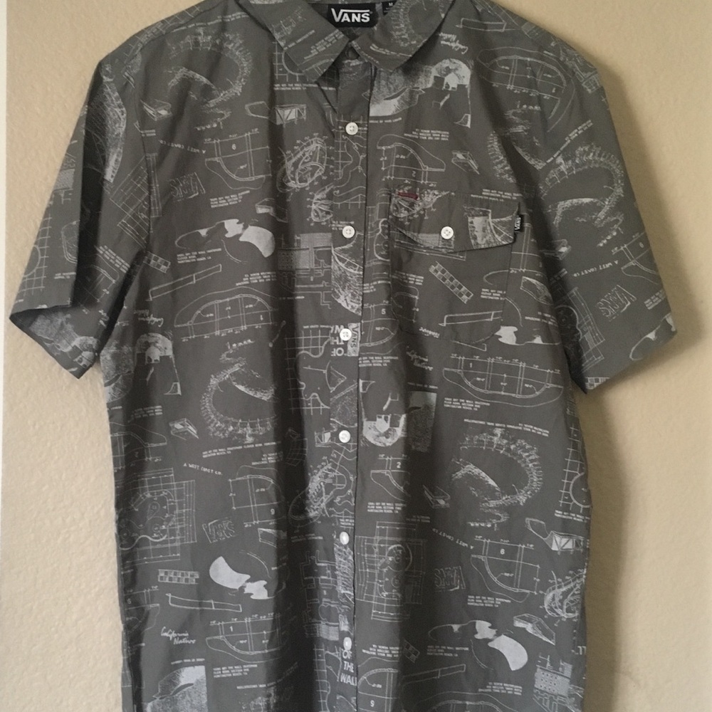 Men’s Vans collared shirt